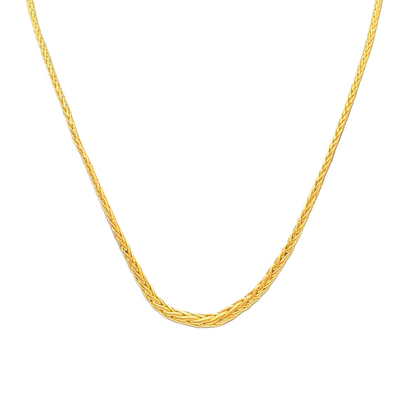 Collier  Or Jaune 18 Carats Poids - 4.43 Grs