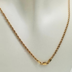Collier Princesse en Or Jaune 18 Carats – 44 Cm