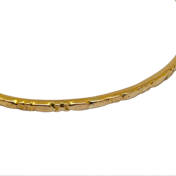 Bracelet Jonc Or Jaune 18K sans Pierres