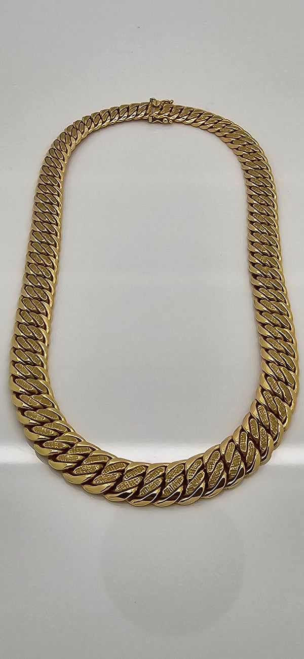 Collier Ras du Cou Or Jaune 18 K - 52 G