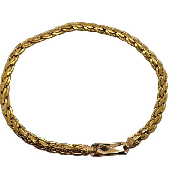 Bracelet Gourmette en Or Jaune 18K 6 Grs