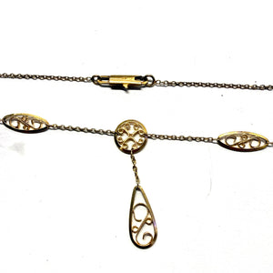 Collier Ras du Cou en Or Jaune 18k - 4.24g