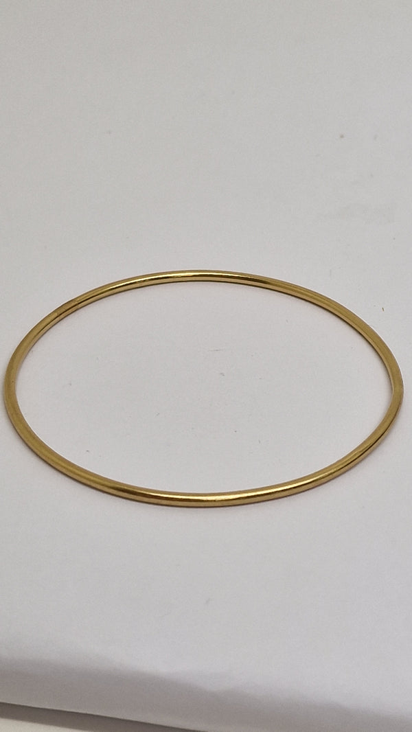 Bracelet Jonc Fermé OR Jaune 18K 10.98 Grs