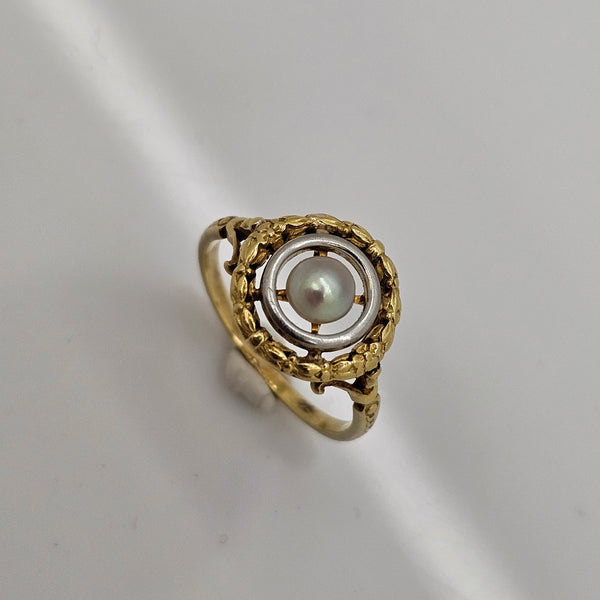 Camée en Or Jaune 18 K - Taille 53