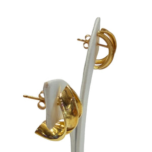 Boucles d'oreilles en Or jaune 18K - 2.72G
