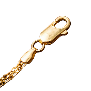 Bracelet maillon en or jaune 18K - 3.5 G