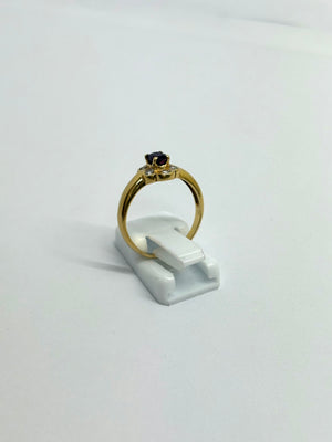 Bague en Or Jaune 18K - 2.94 Grs - Taille 55