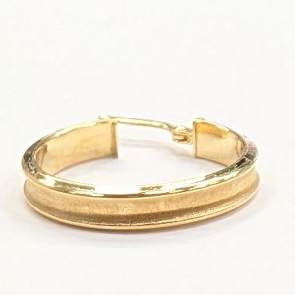 Créoles en Or Jaune 18k - 2.68gr