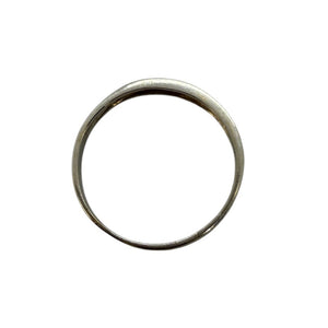 Bague Diamants Or Blanc 18K - 1.38 G - Taille 52