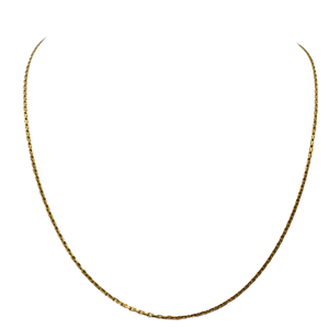 Collier Matinée en Or Jaune 18K - Maille Originale 60cm