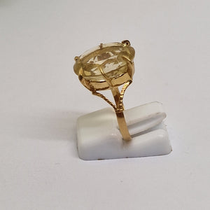 Bagues en Or Jaune 18K Taille-55