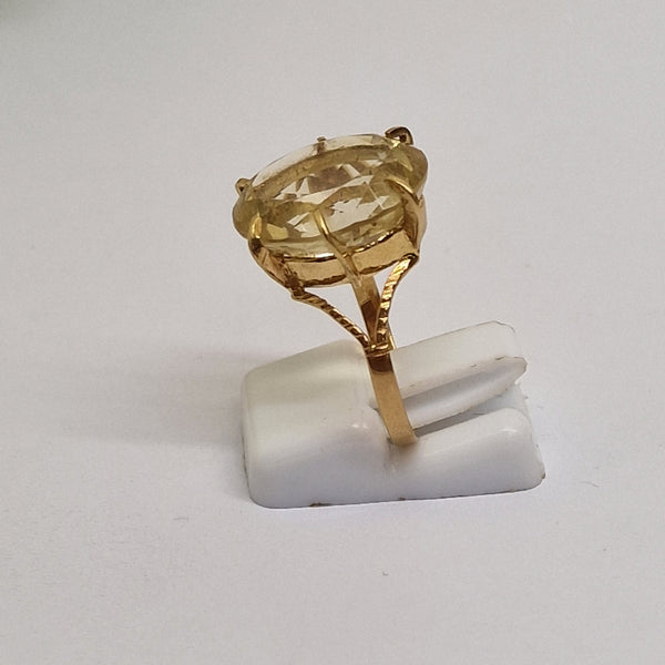 Bagues en Or Jaune 18K Taille-55