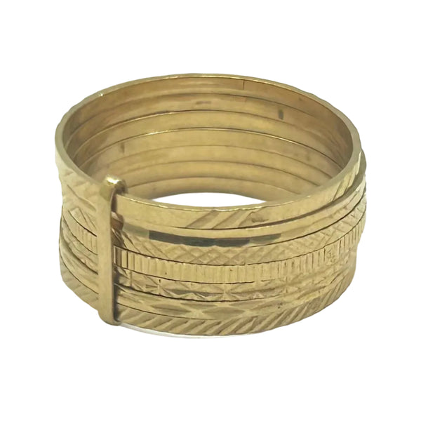Semainier en Or Jaune 18k