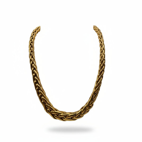 Collier Or Jaune 18 Carats Longueur-45 cm