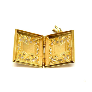 Médaillon en or jaune 18 carats