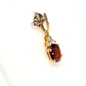 pendentif en or jaune 18 K - 1.04 G