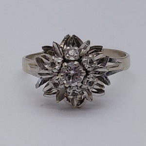 Bague Chou en Or Blanc 18K Taille-56