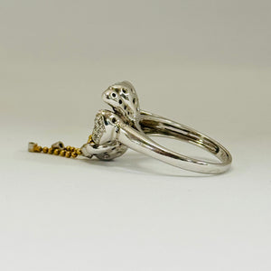 Bagues en or blanc 18K Taille-54