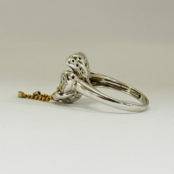 Bagues en or blanc 18K Taille-54