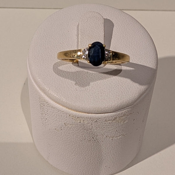 Bague en Or Jaune 18K 1.60 Grs - Taille 56