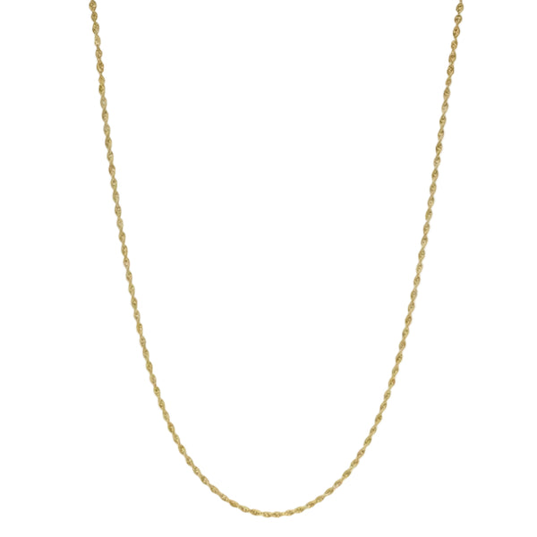 Collier Chaîne Torsadé Or Jaune 18k