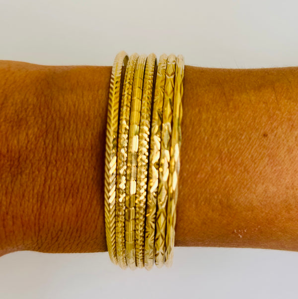Bracelet Jonc en Or Jaune 18 Carats - 47.08 Grs