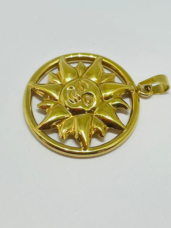 Pendentif Soleil en Or 18 K - 1.75 G