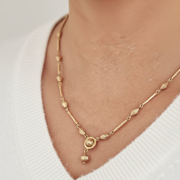 Collier en or jaune 18 K - 14.53 G