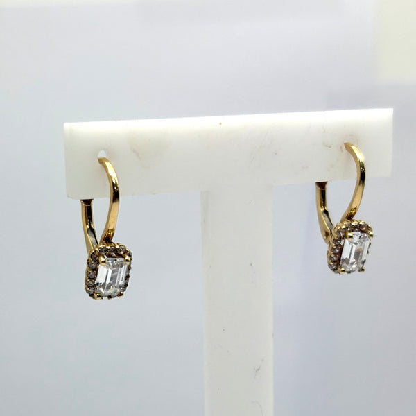 Boucles d'oreilles en Or Jaune 18 carats