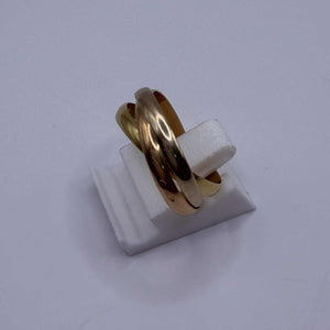 Bague Alliance en Or Jaune 18K - Taille 54