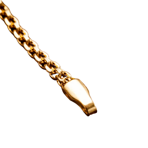 Bracelet maillon en or jaune 18K - 3.5 G
