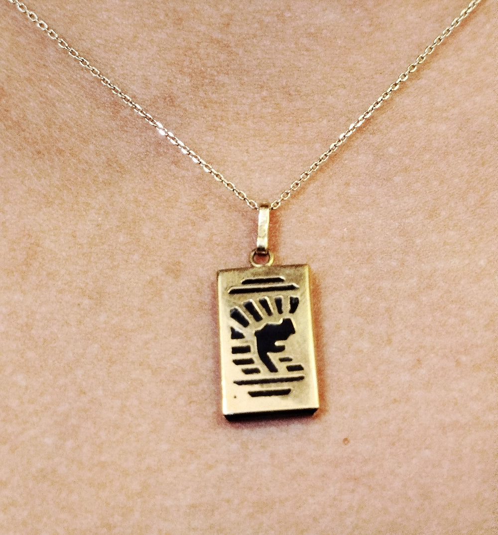 Pendentif en Or Jaune 18K 1.13 Grs