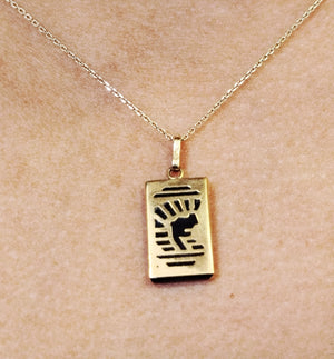 Pendentif en Or Jaune 18K 1.13 Grs