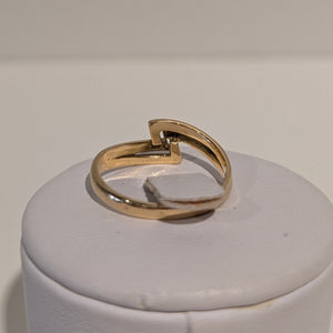 Bague en Or Jaune 18K - Taille 54 -  2.18 Grs