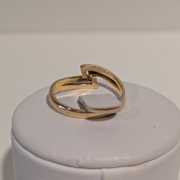 Bague en Or Jaune 18K - Taille 54 -  2.18 Grs