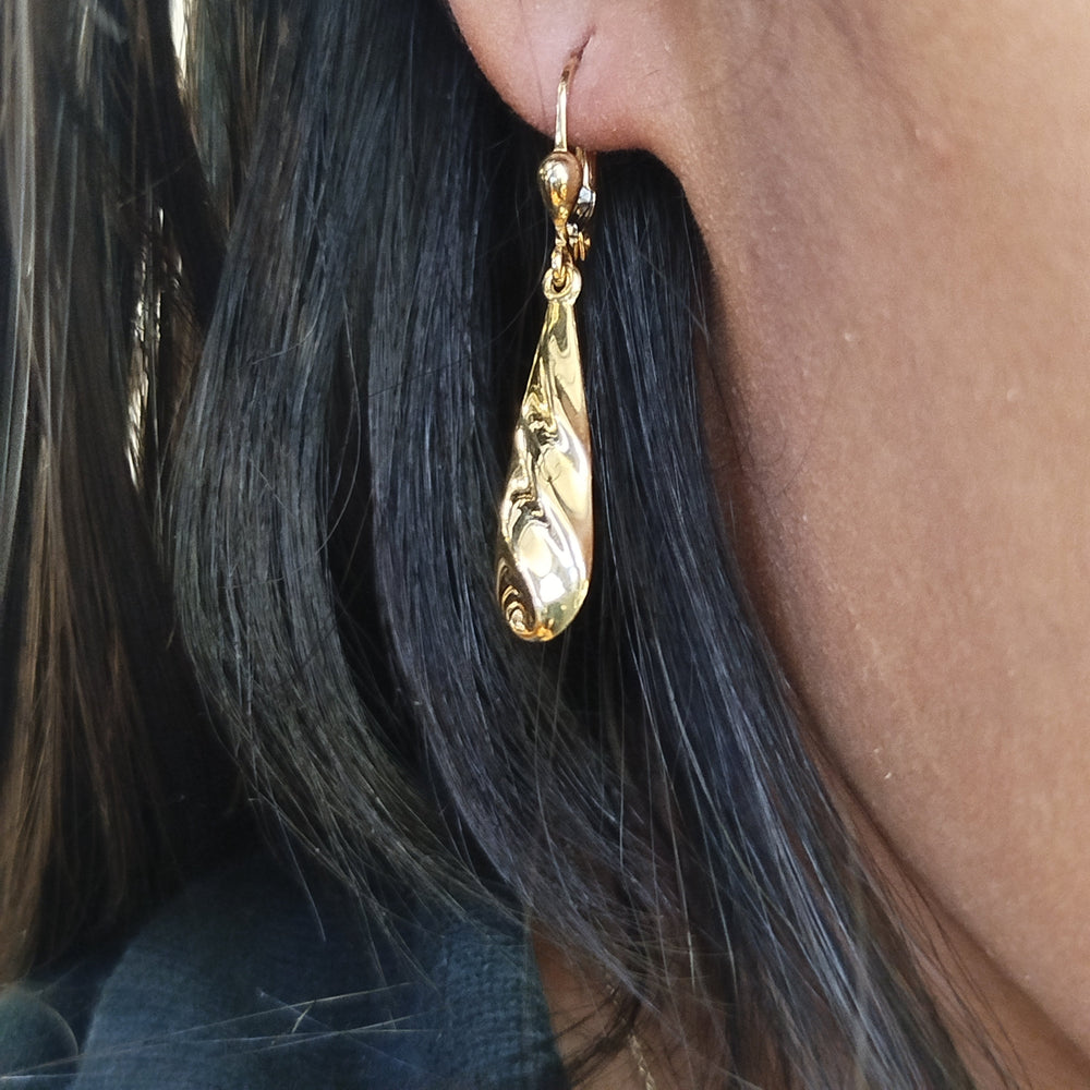 Boucles d'oreilles en or 18K - 2.47 Grs