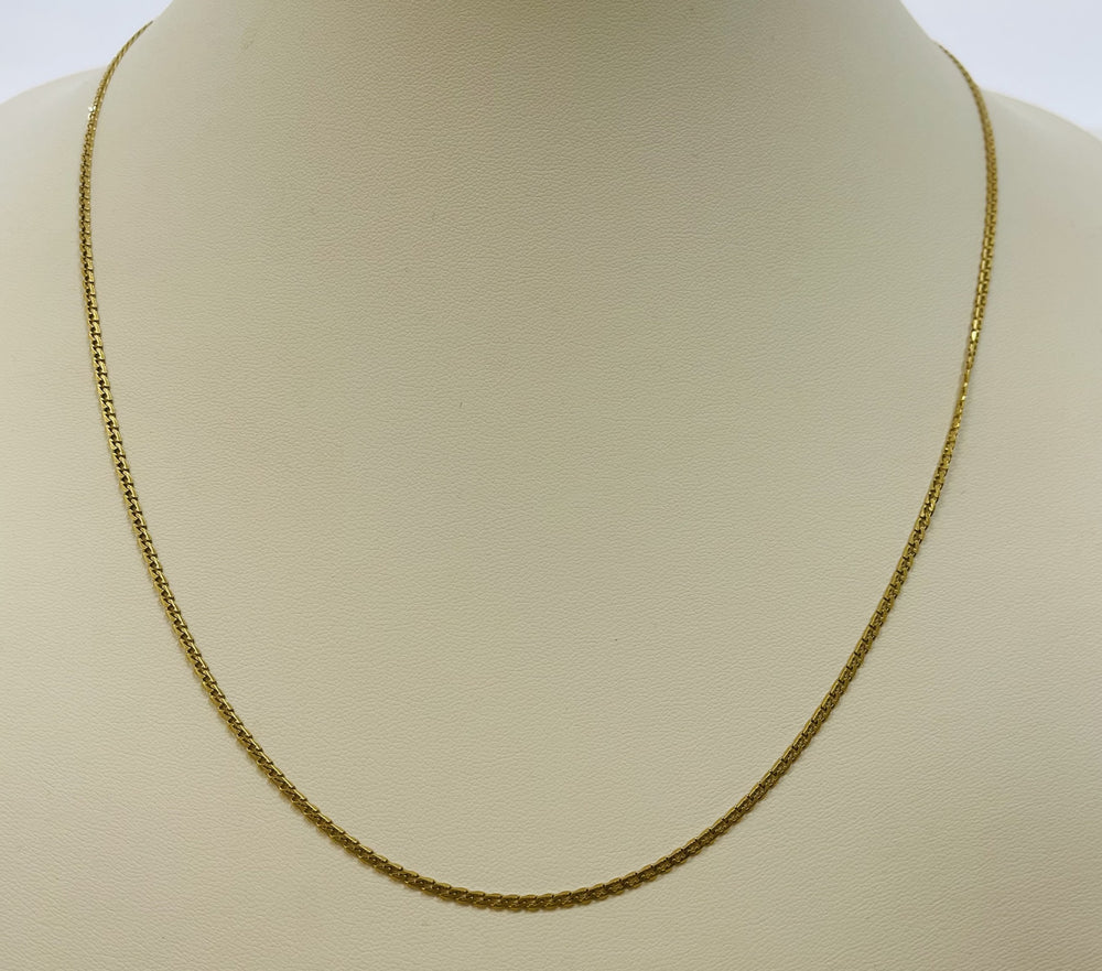 Collier Matinée en Or Jaune 18K 8.88 Grs