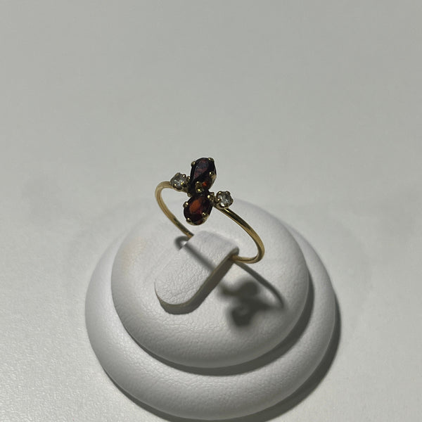 Bague or jaune 18K - 1.05 Grs - Taille 57