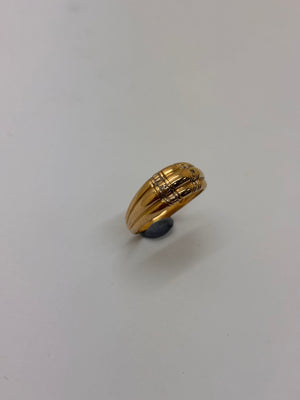 Alliance en or jaune 18K Taille-56