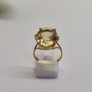 Bagues en Or Jaune 18K Taille-55