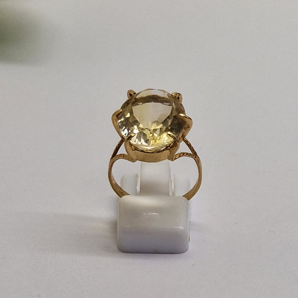 Bagues en Or Jaune 18K Taille-55
