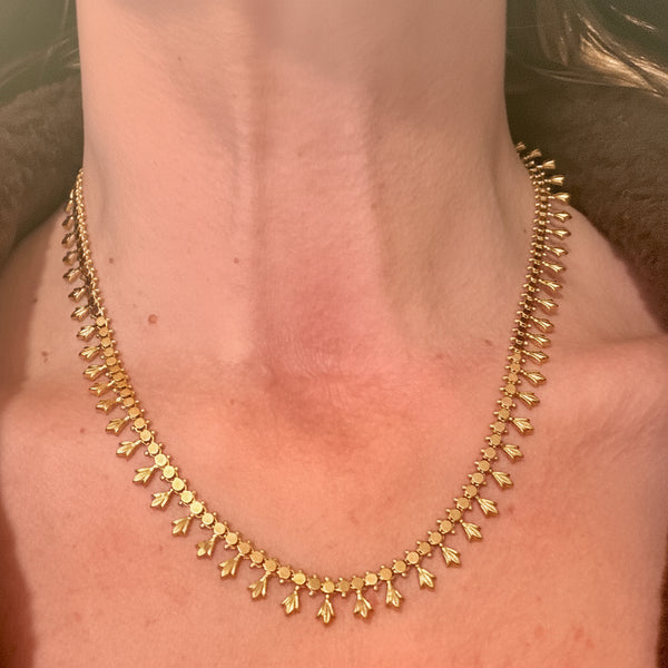 Collier Princesse en Or Jaune 18K - 15.87g