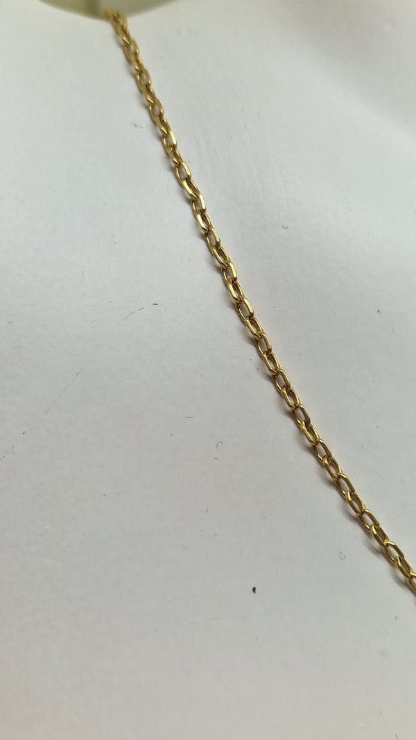 Collier Sautoir Or Jaune 18K 9.57 Grs