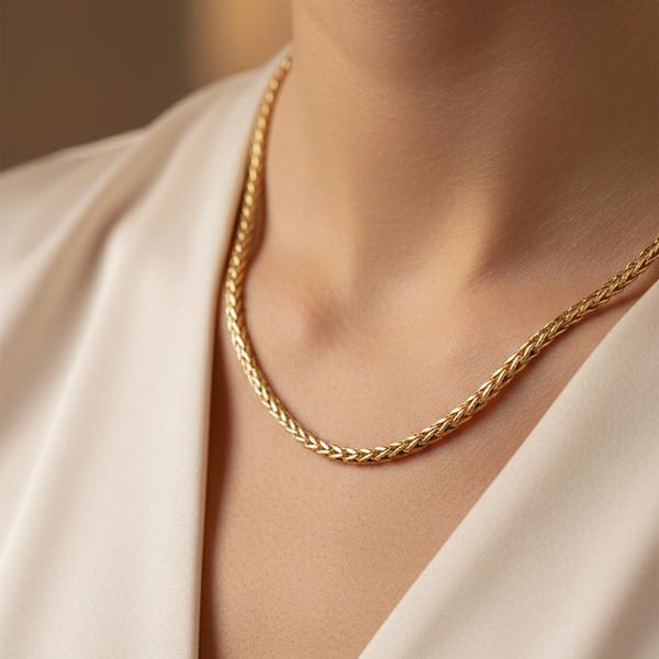 Collier en Or Jaune 18 K - 7.19G