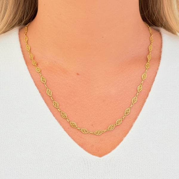 Collier en Or Jaune 18k - 9.59 Grs