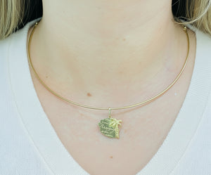 Pendentif Carte de la Réunion en Or Jaune 18K - 0.95 Grs