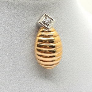 Boucles d'oreilles en or jaune 18k - 1.40 G