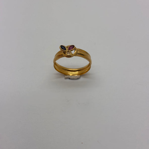 Bague en Or Jaune 18 Carats Taille -52