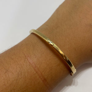 Bracelet Jonc en Or Jaune 18K - 29.92g