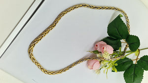 Collier Maille Palmier 2 Ors 18 K - 19,07 Grs